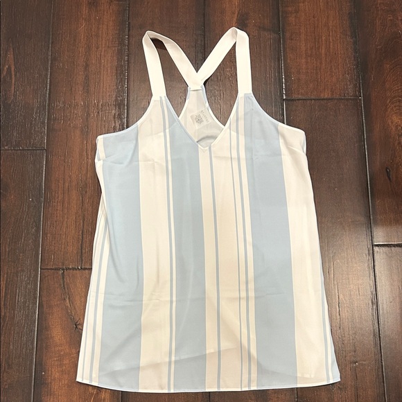 Negative Other - NWOT -Striped Sleeveless Racer Back Cover Up